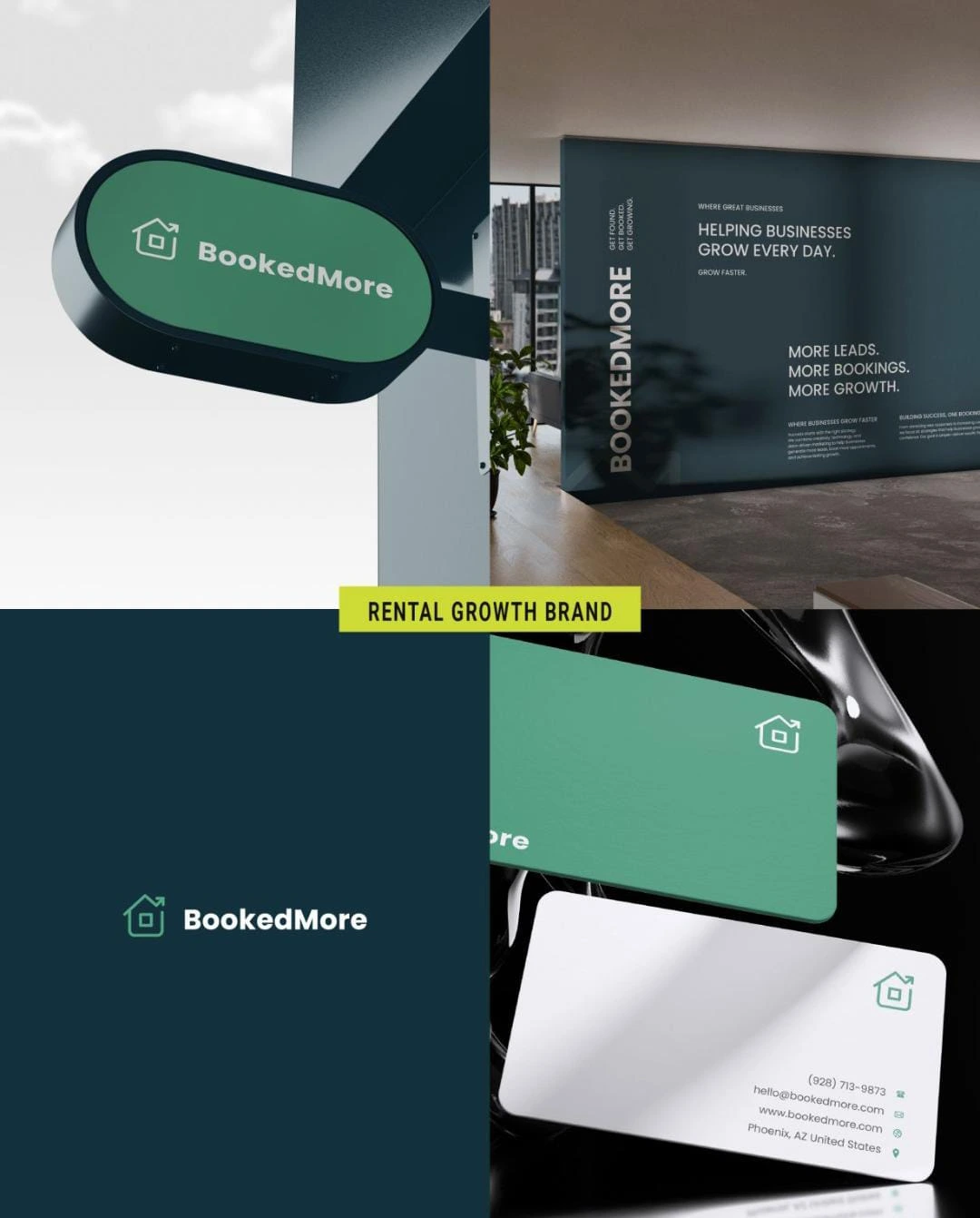 BookedMore brand identity